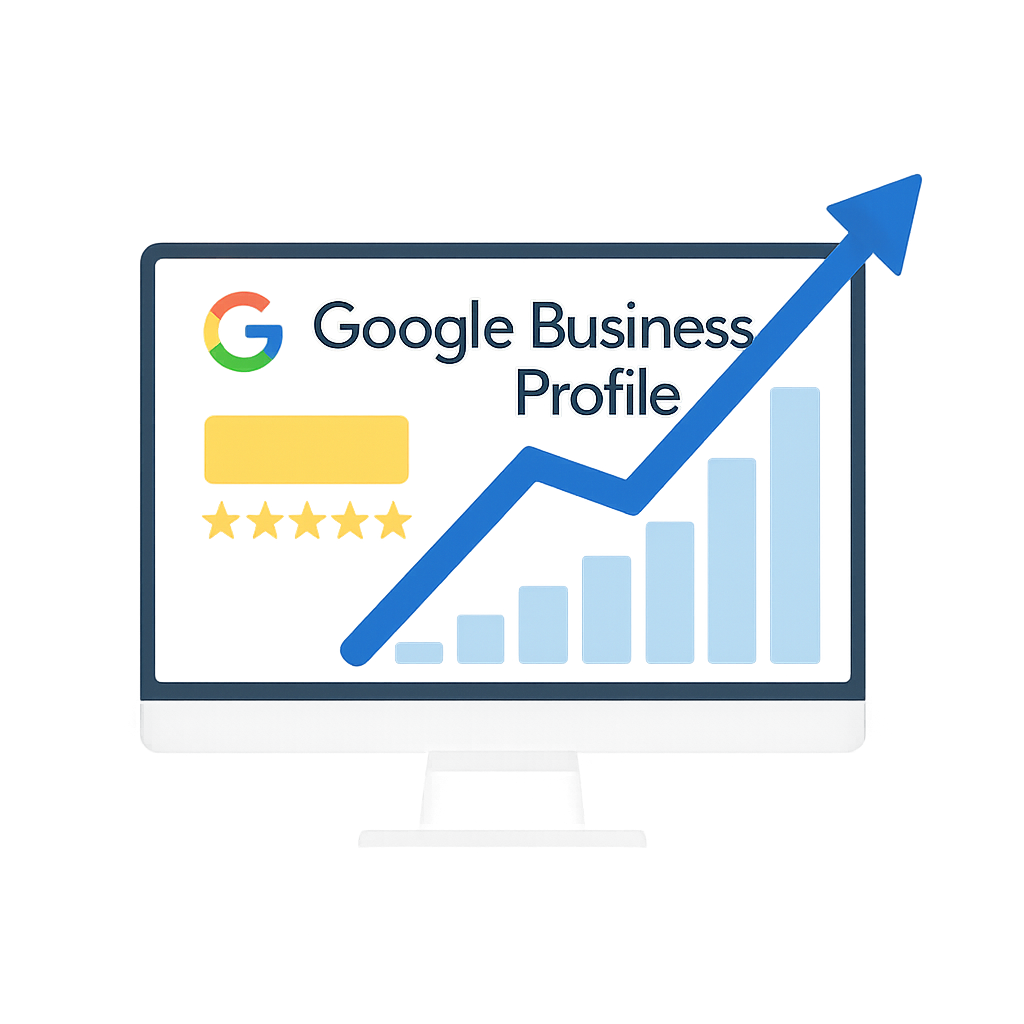 Grafikon rasta Google Business profila